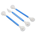 3 piece fondant modeling tools set for cake decorating