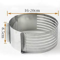 Adjustable (16-20cm) Cake Leveler Ring Steel