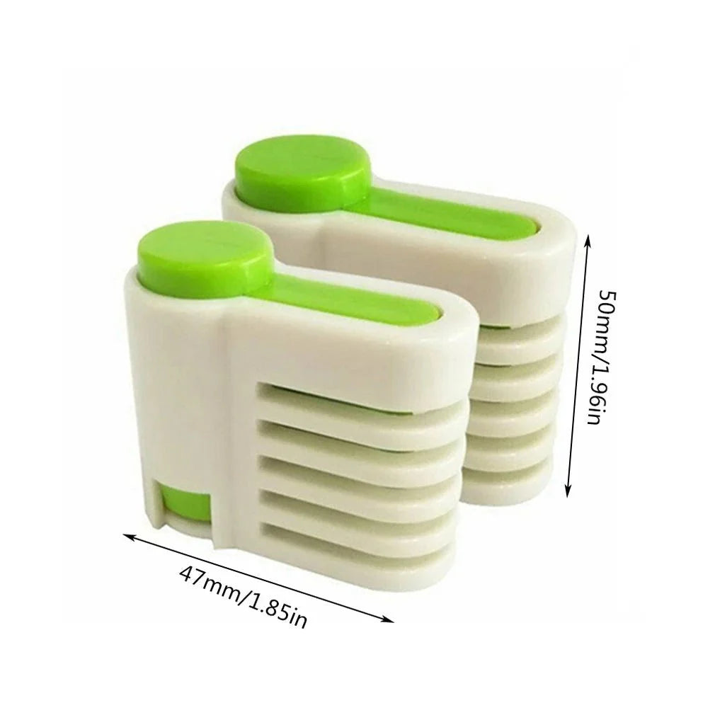 Cake Knife Adjustable Leveler 2Pcs Set Plastic