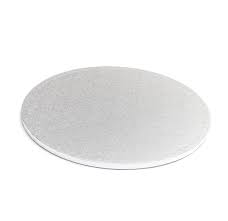 Cake Board Round 10-inch (Silver)