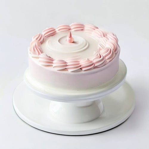 Cake Decorating Turntable White (Plastic) | ChefGear Pakistan