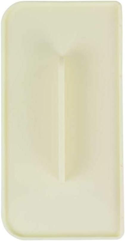 Flat fondant smoother for cake tops and sides