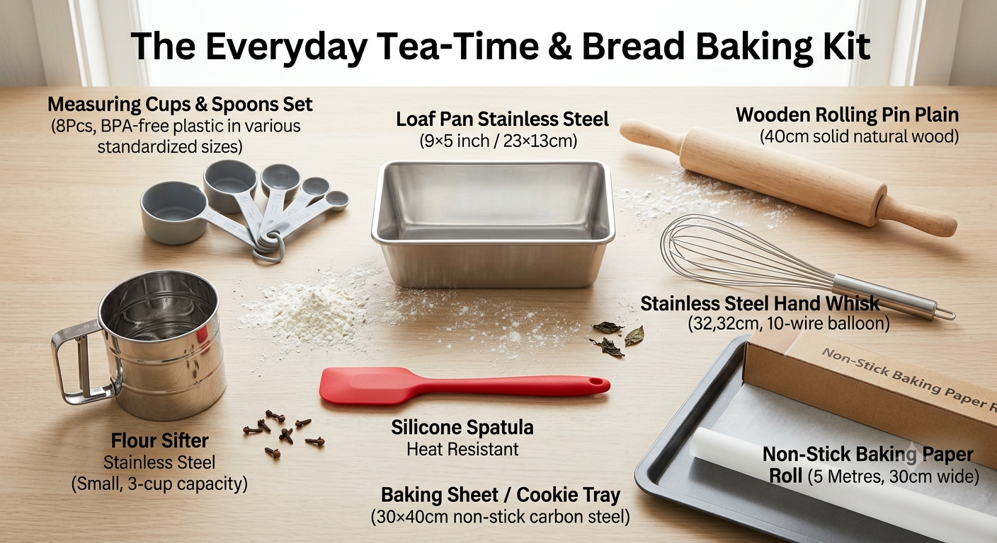 The Everyday Tea-Time & Bread Baking Kit