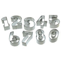 Number Cookie Cutter Set 0-9
