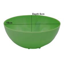 Plastic Mixing Bowl with Non-Slip Base