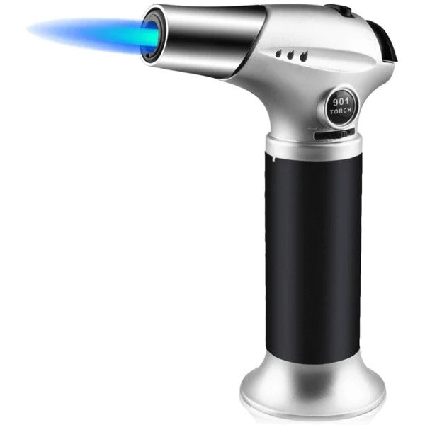 Professional crème brûlée torch with adjustable flame