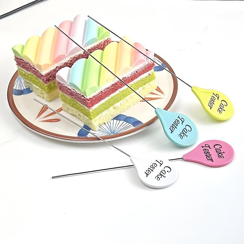 Reusable cake tester baking tool for cakes and cupcakes
