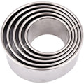 Round Cookie Cutter Set 5Pcs