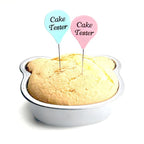 Stainless steel cake tester for professional bakers