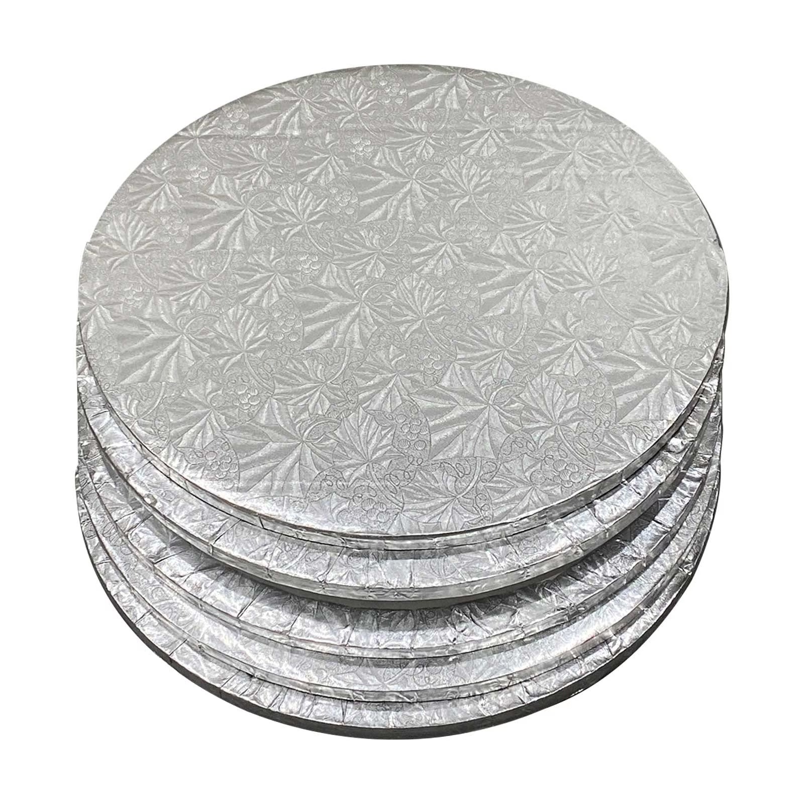Strong grease-resistant round cake board